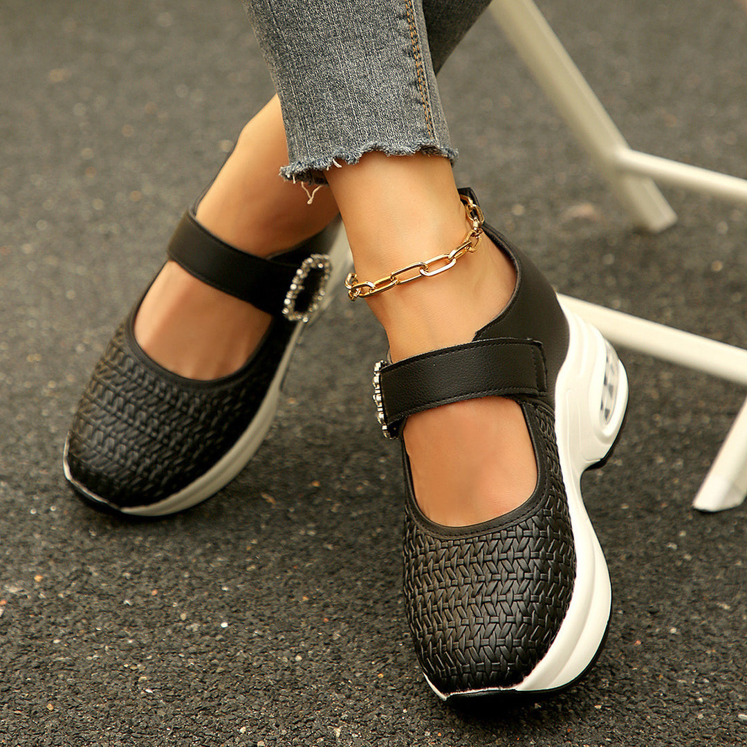 Platform Mary Jane Sneakers
