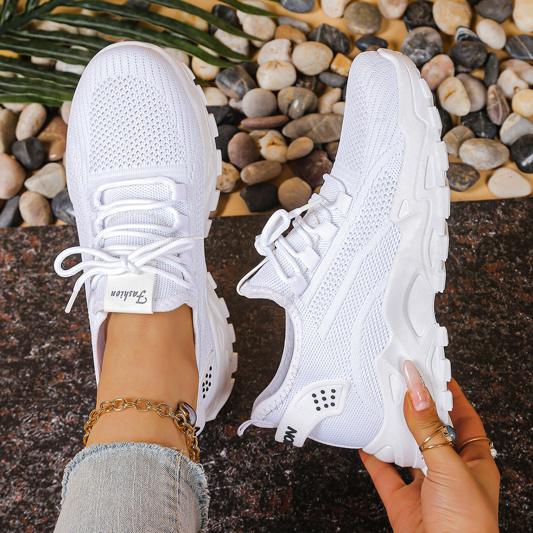 Breathable Knit Walking Sneakers