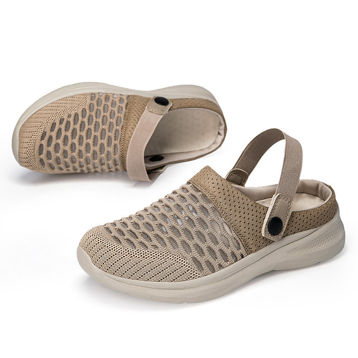 Knit Mule Slide Sneakers
