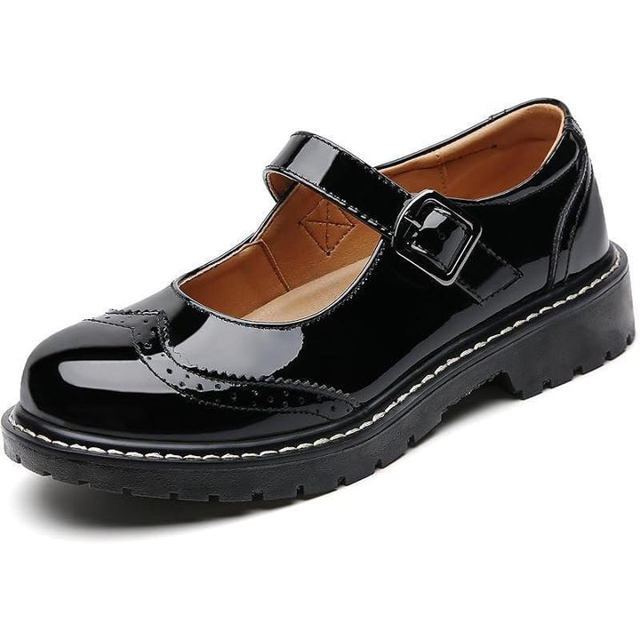 Plus Size Platform Mary Jane Flats