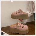 Platform Fisherman Mule Sandals