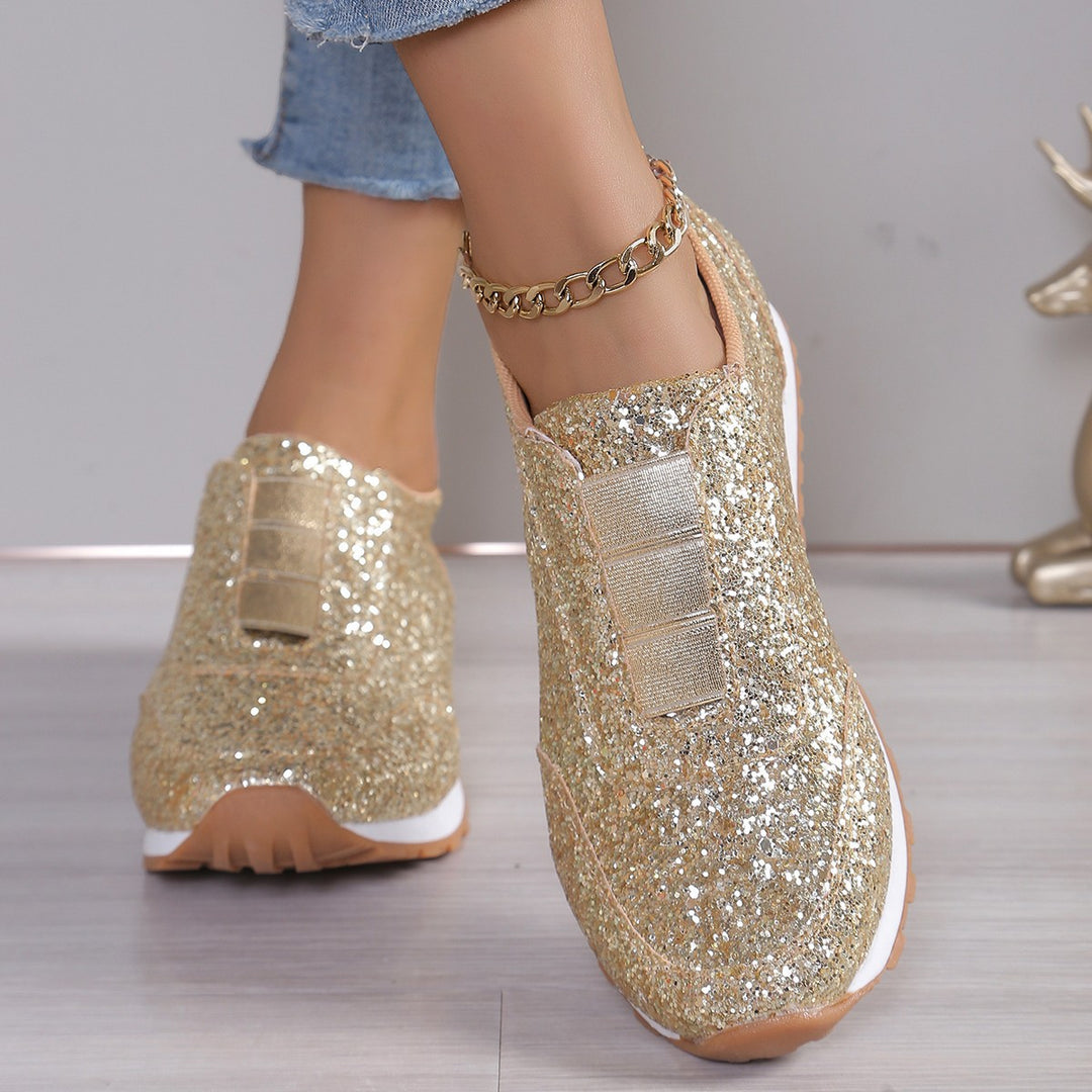 Sparkle Slip-On Casual Flats