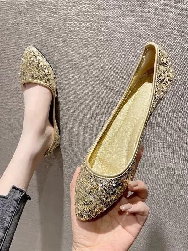 Sparkle Sequin Ballet Flats
