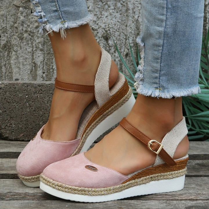 Espadrille Wedge Slingback Sandals