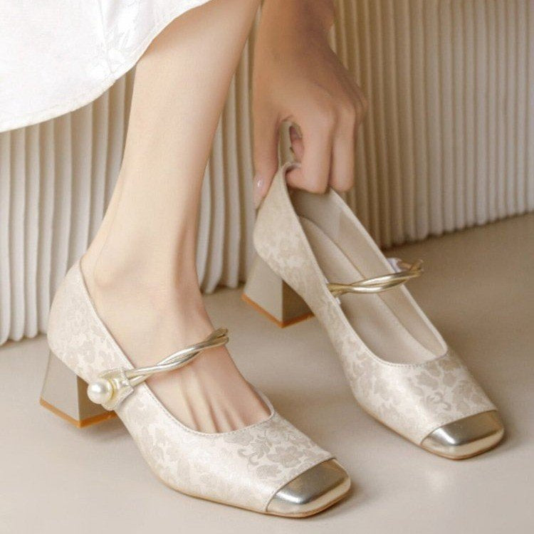 Elegant Mary Jane Heels