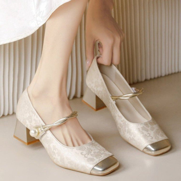 Elegant Mary Jane Heels