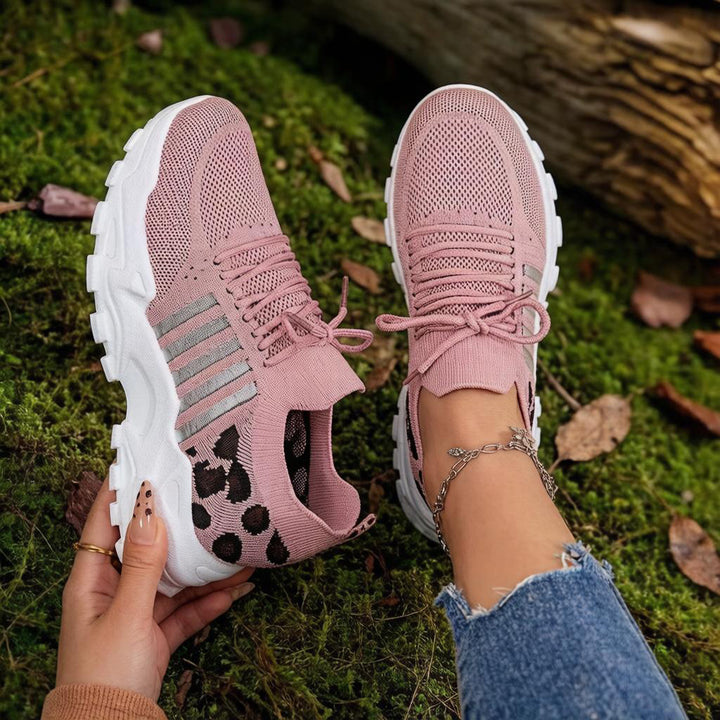 Breathable Knit Walking Sneakers