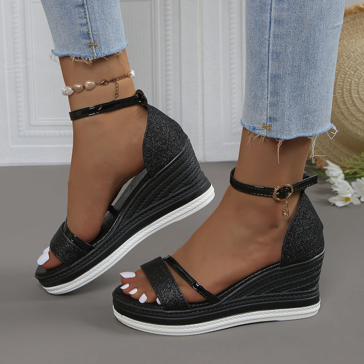 Platform Wedge Roman Sandals
