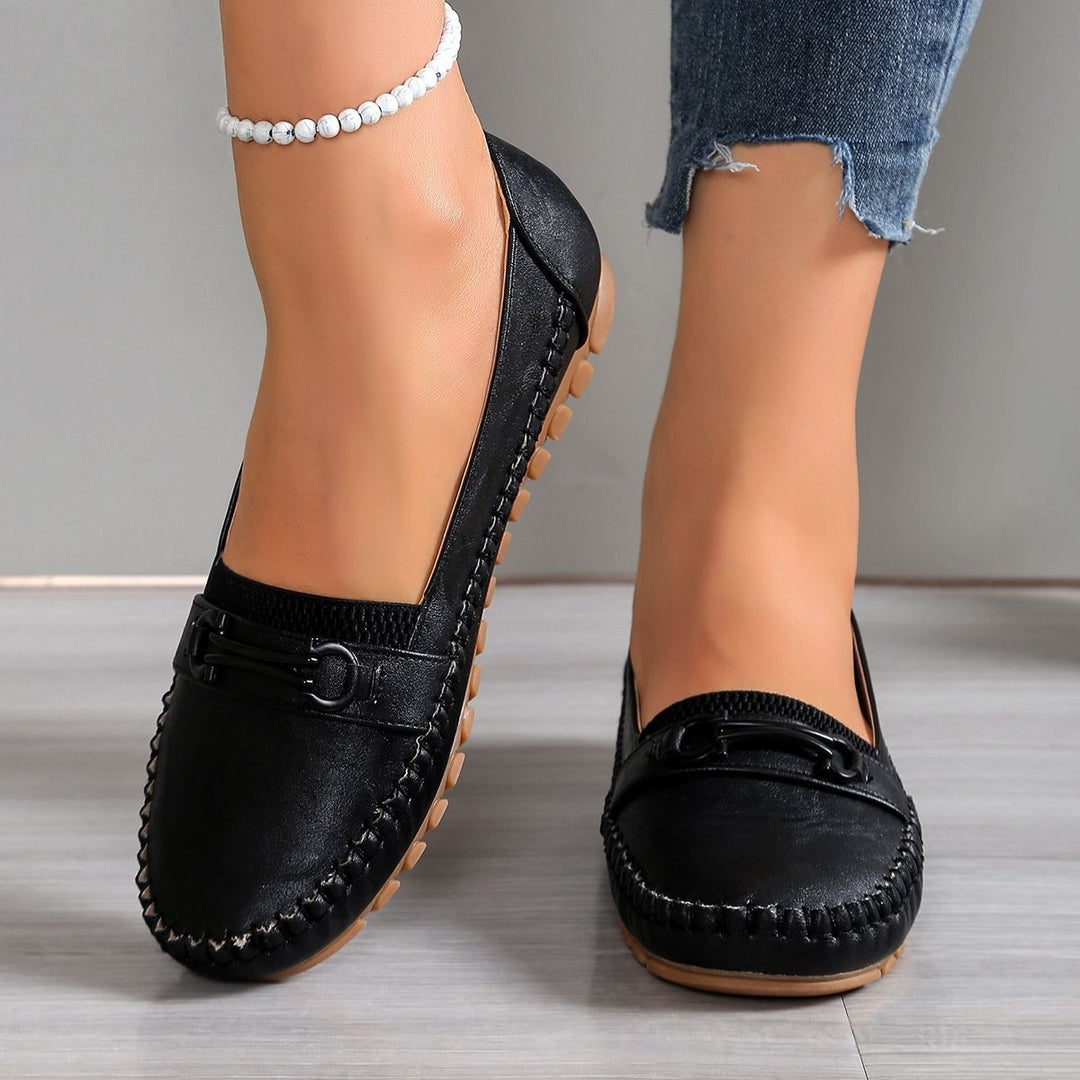 Plus Size Slip-On Loafers for Women