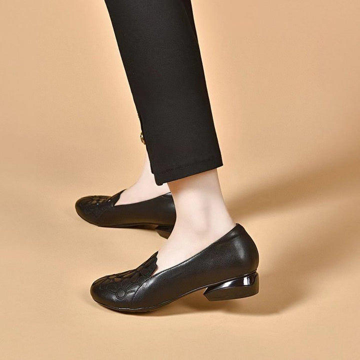Floral Cutout Comfort Shoes for Women