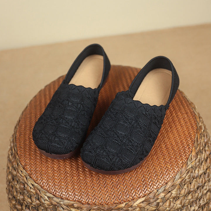 Breathable Knit Casual Walking Shoes