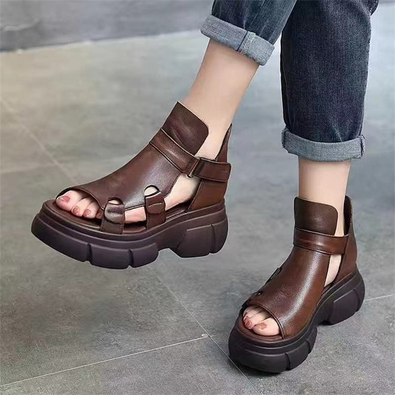 Minimalist Platform Fisherman Sandals