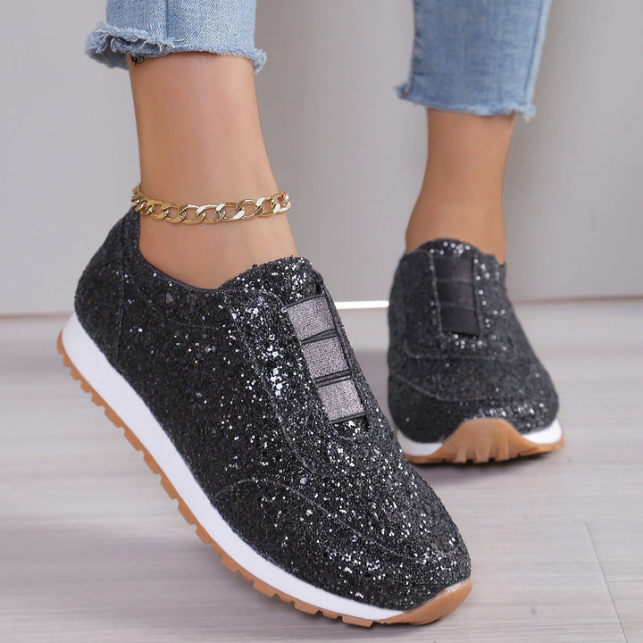 Sparkle Slip-On Casual Flats