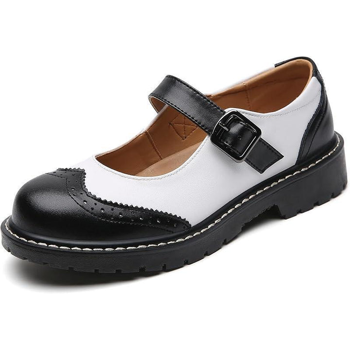 Plus Size Platform Mary Jane Flats