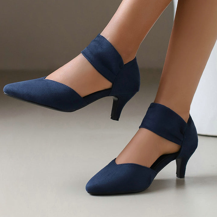 Pointed Toe Kitten Heels