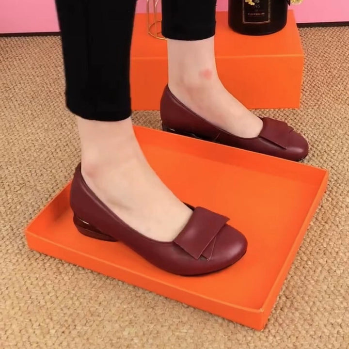 Classic Bow Detail Flat Pumps