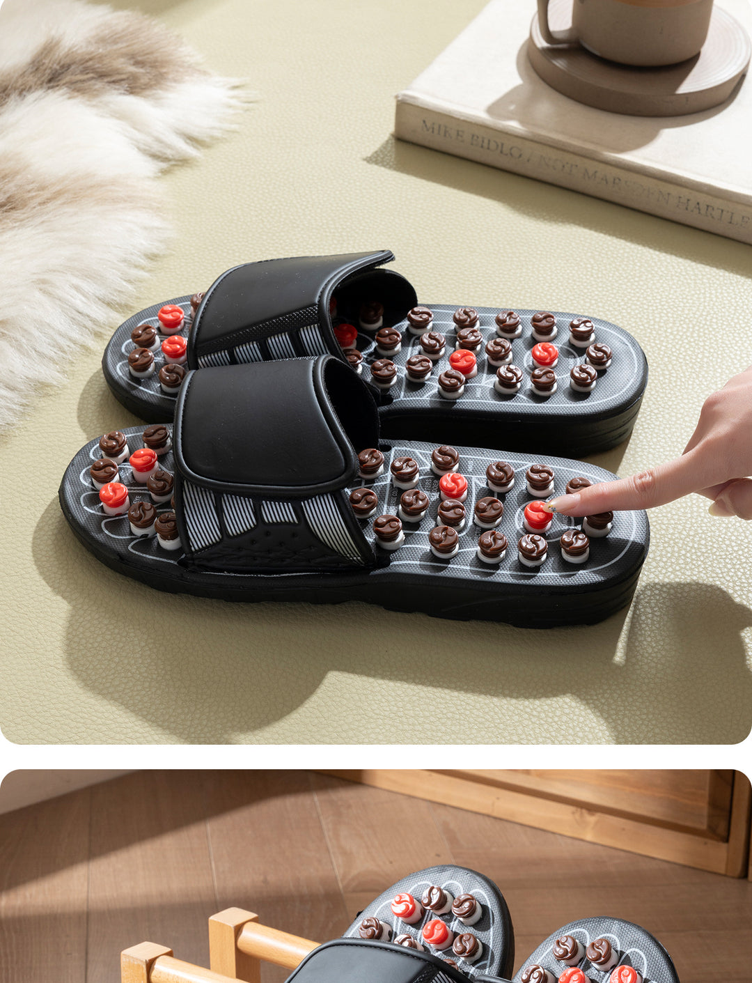 Acupressure Massage Slide Sandals