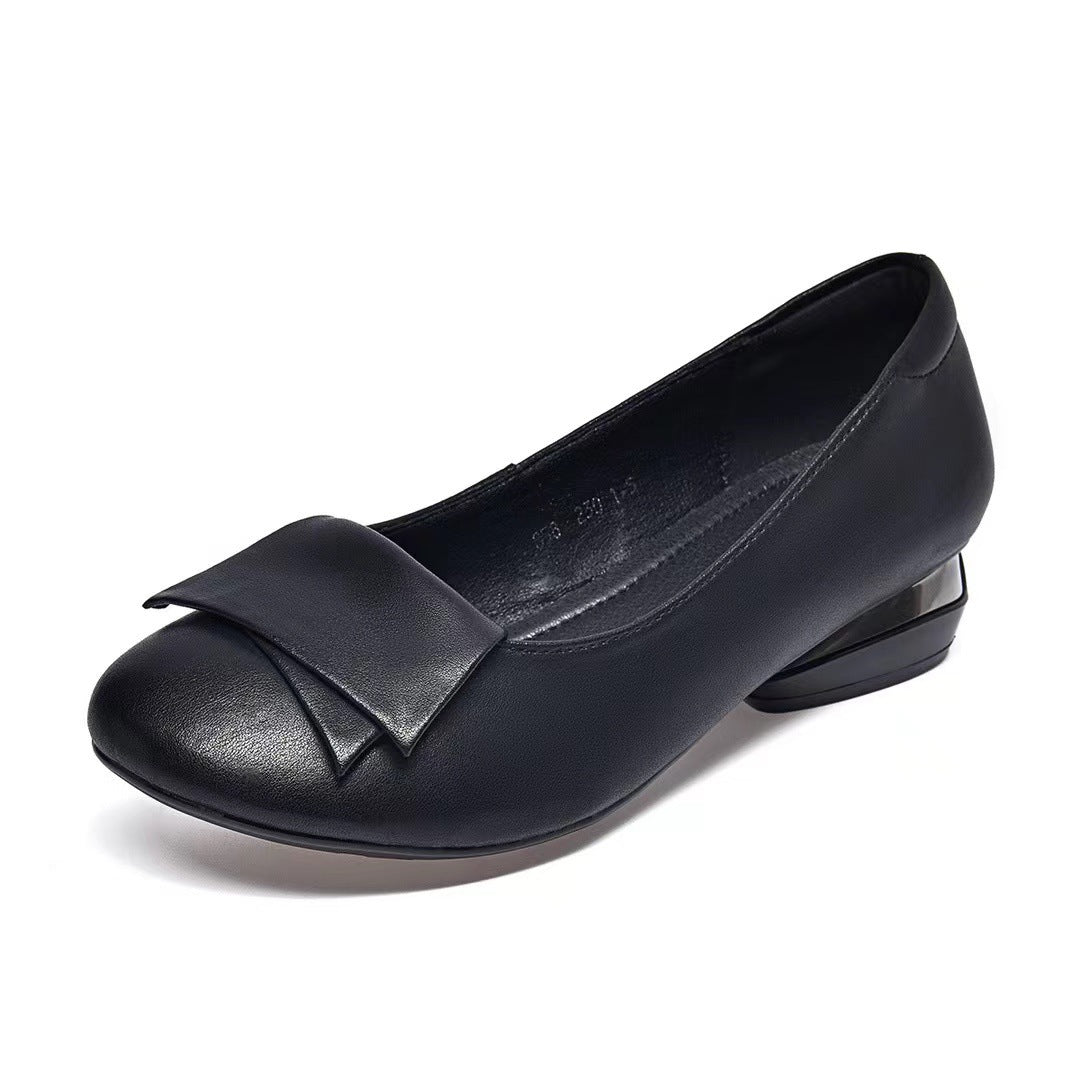 Classic Bow Detail Flat Pumps