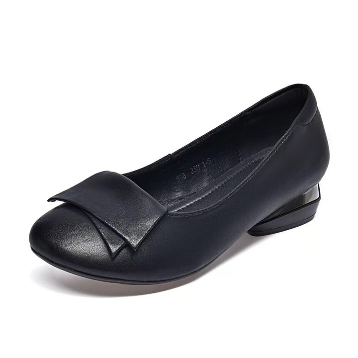 Classic Bow Detail Flat Pumps