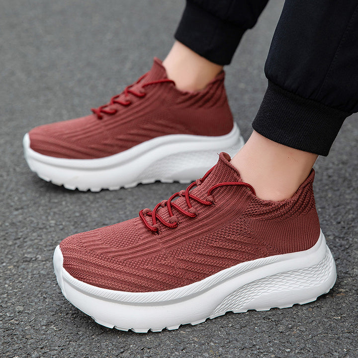 Breathable Knit Walking Sneakers