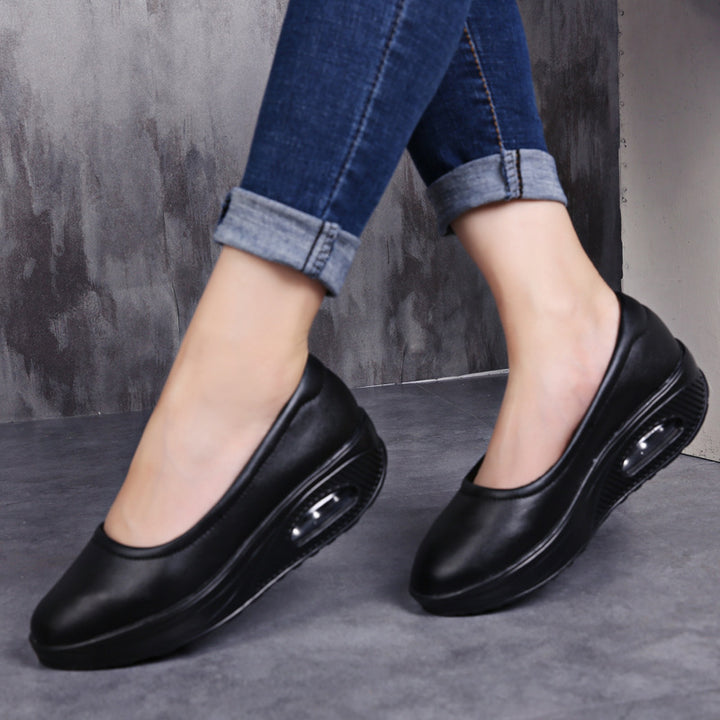 Air Cushion Slip-On Walking Sneakers