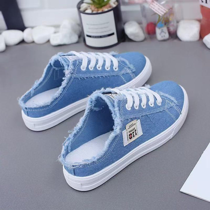 Canvas Mule Sneakers