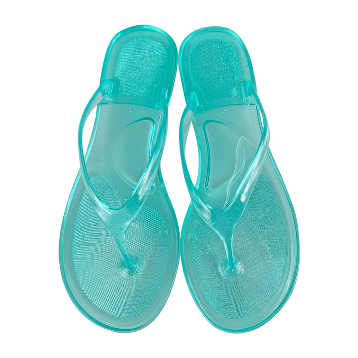 Crystal Jelly Thong Sandals