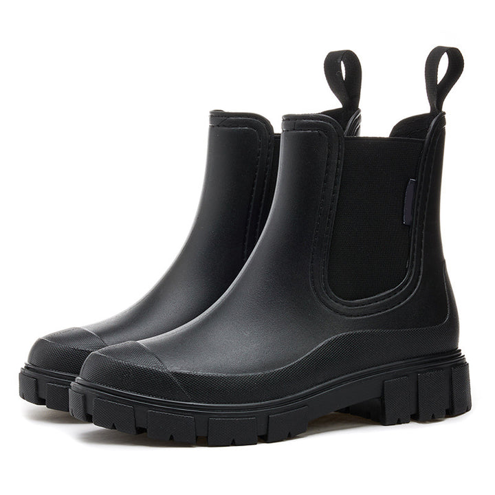 Chunky Chelsea Ankle Boots