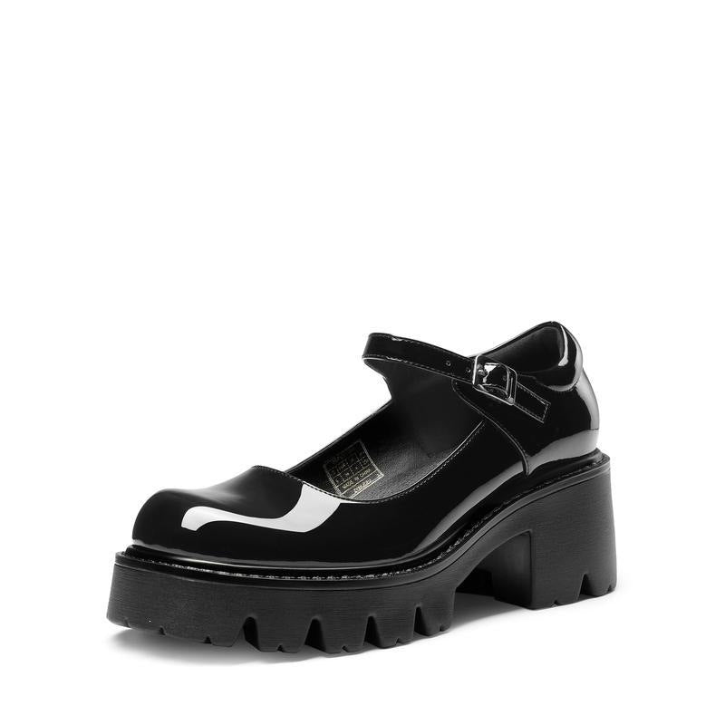 Chunky Platform Mary Jane Pumps