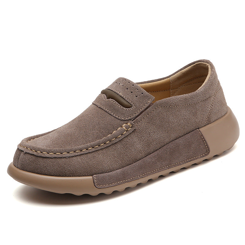 Classic Suede Slip-On Comfort Loafers