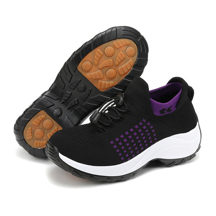 Breathable Knit Walking Sneakers