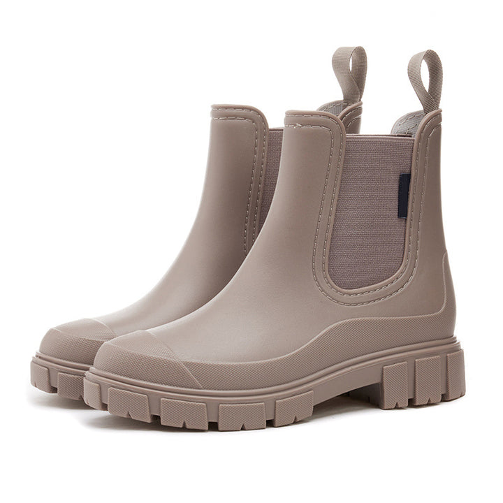 Chunky Chelsea Ankle Boots
