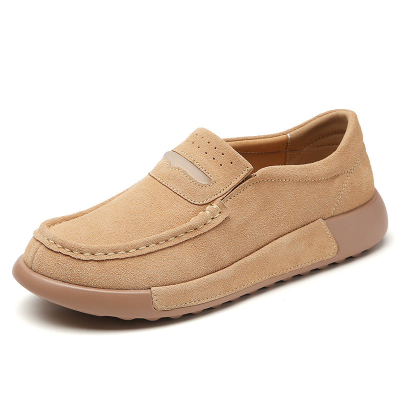 Classic Suede Slip-On Comfort Loafers