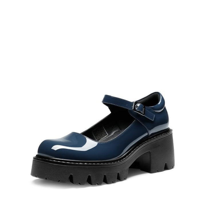 Chunky Platform Mary Jane Pumps