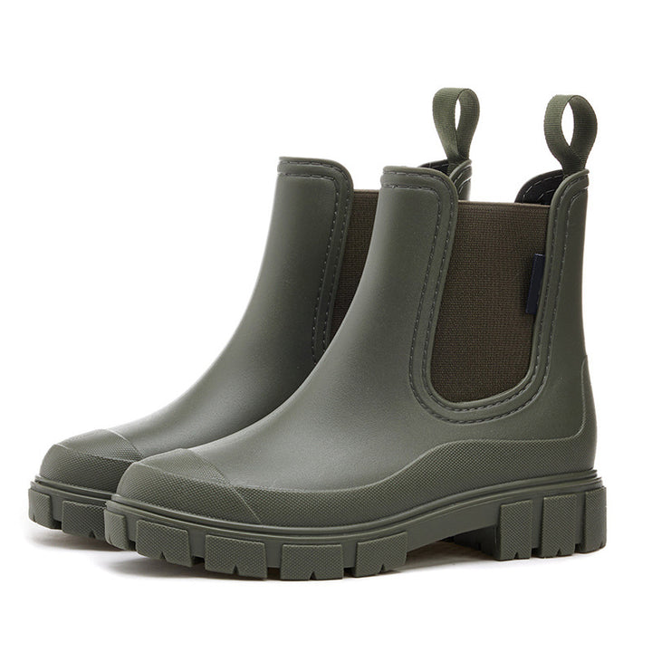 Chunky Chelsea Ankle Boots