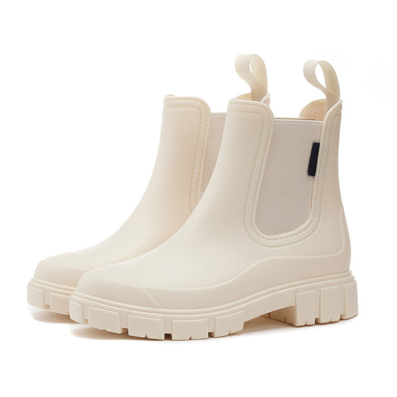 Chunky Chelsea Ankle Boots