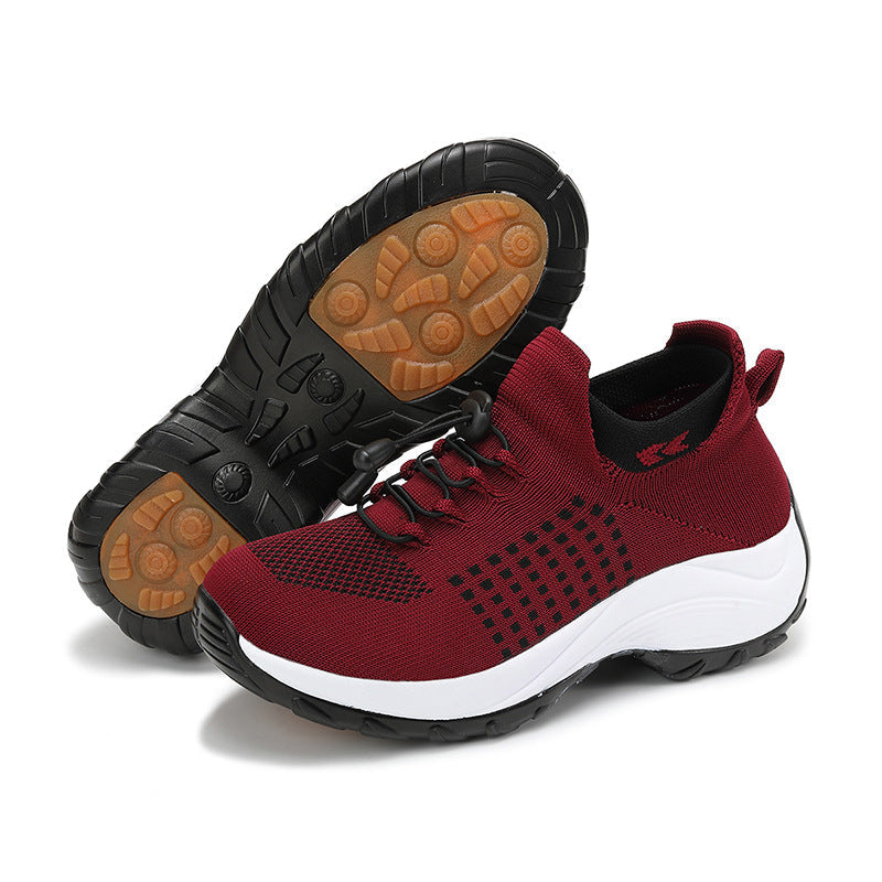 Breathable Knit Walking Sneakers