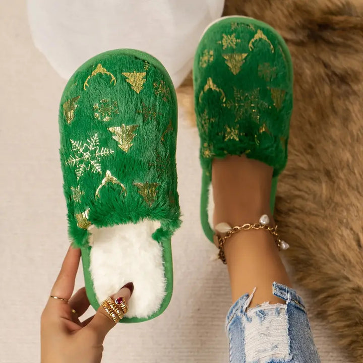Christmas Plush Slippers