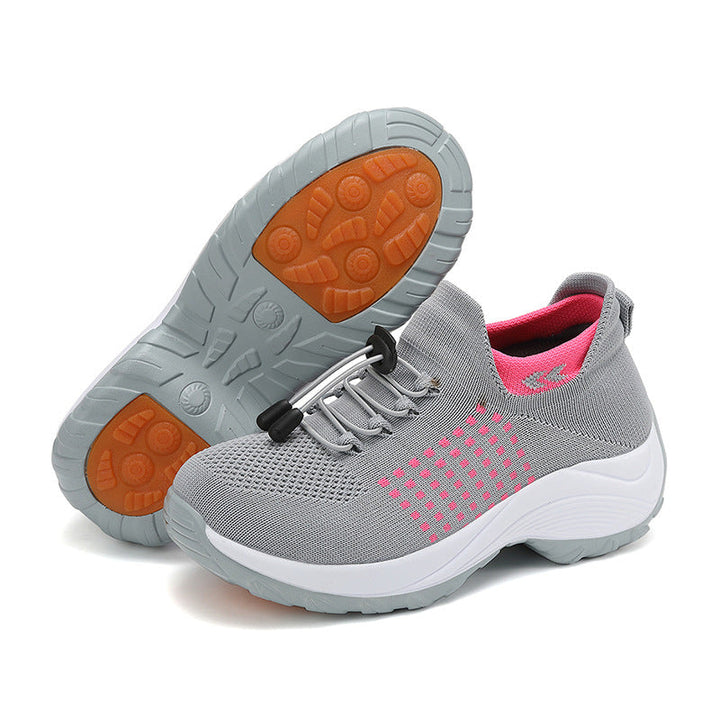 Breathable Knit Walking Sneakers