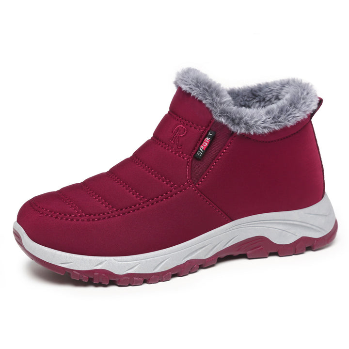 Fur-Lined Winter Ankle Boots
