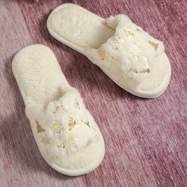 Christmas Plush Slippers