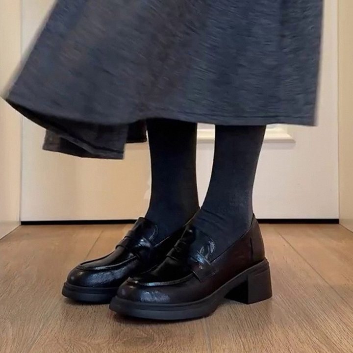 Classic Platform Penny Loafers