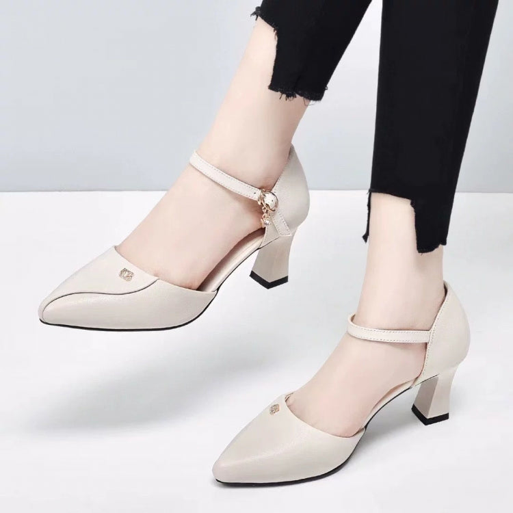 Elegant Ankle Strap Pumps