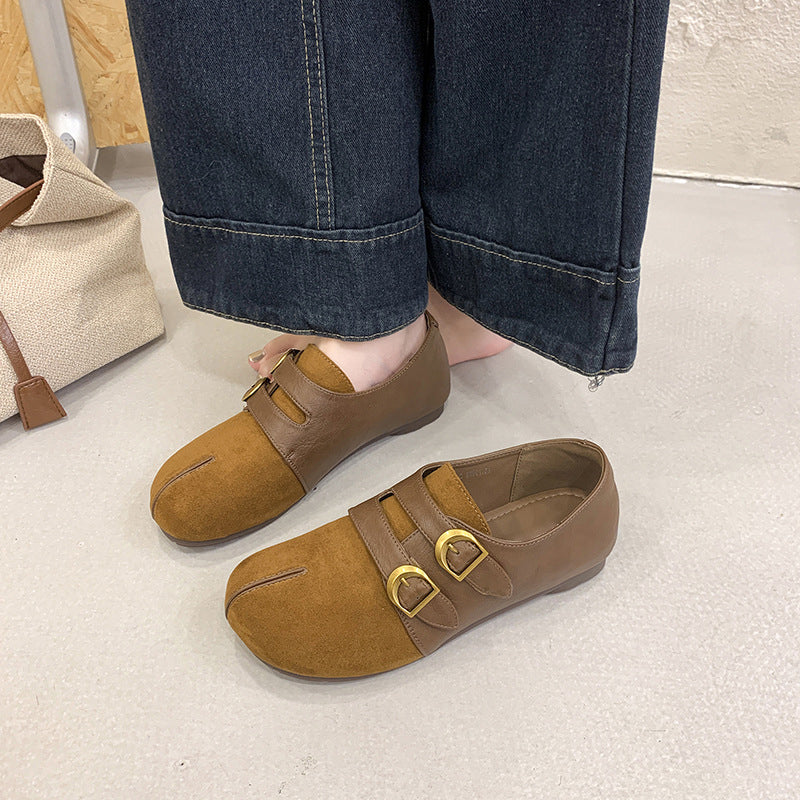 Vintage Double Buckle Mary Jane Flats