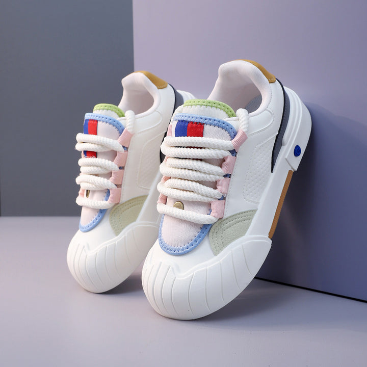 Colorblock Chunky Platform Sneakers