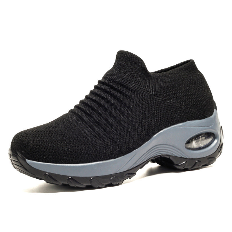 Breathable Air Cushion Slip-On Sneakers