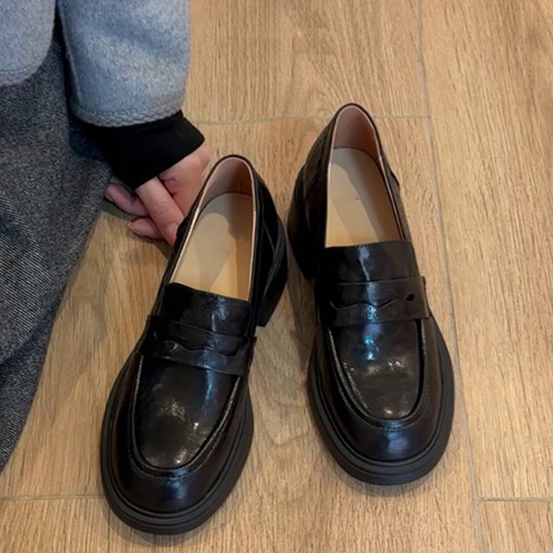 Classic Platform Penny Loafers