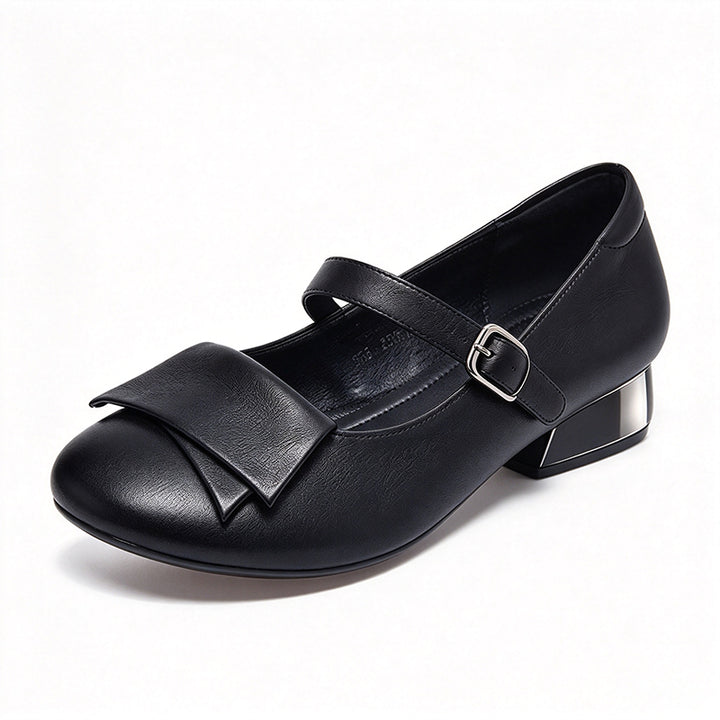 Classic Bow Detail Flat Pumps