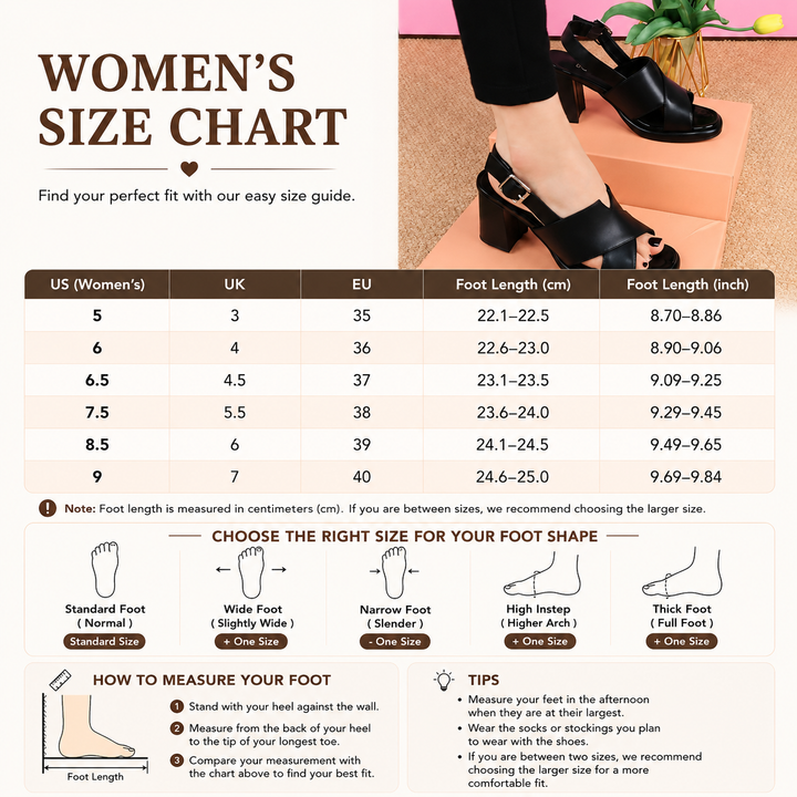 Genuine Leather Platform Block Heel Peep Toe Sandals
