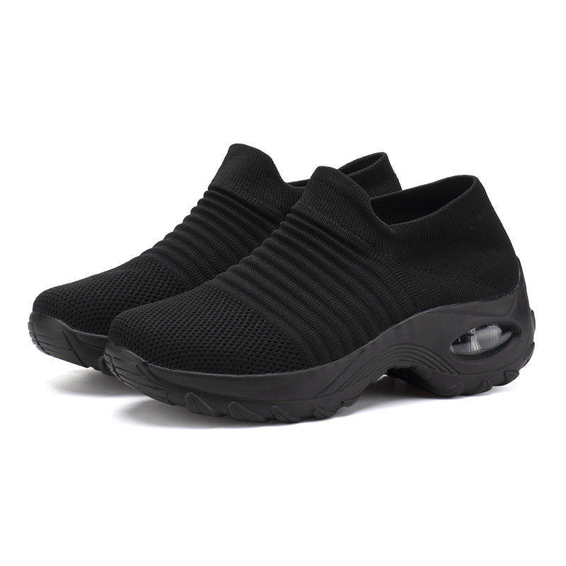 Breathable Air Cushion Slip-On Sneakers